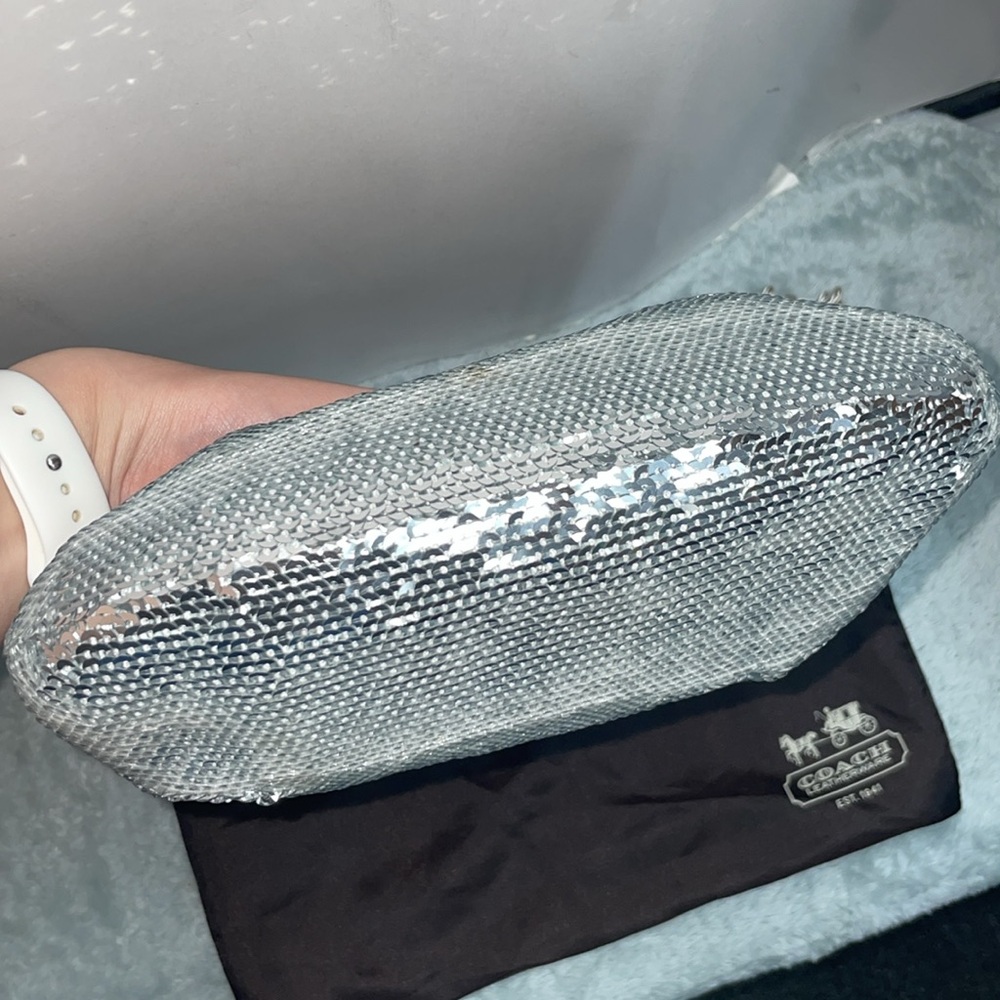 NWOT Coach Poppy ‘Occasion’ Sequin Shoulder Bag - Picture 5 of 11